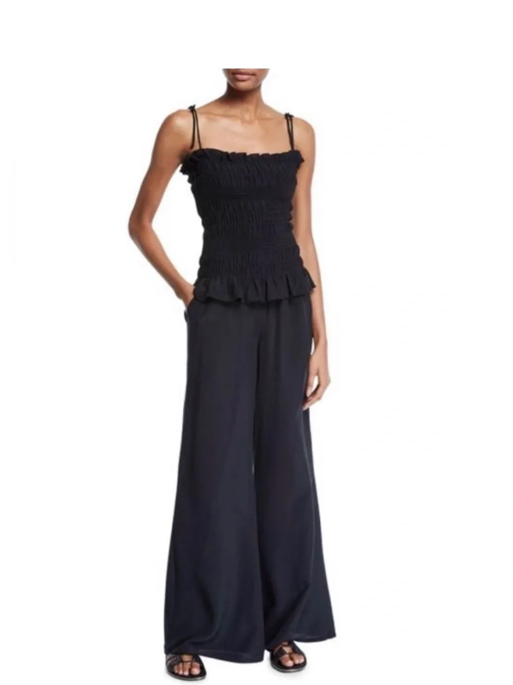 Tory Burch Silk Pantsuit